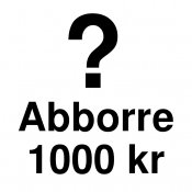 Överraskningspaket Abborre 1000 kr